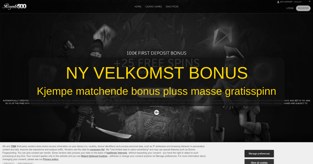 Royale500 Casino Norge